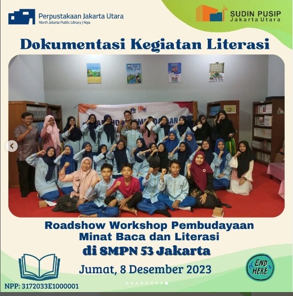 Roadshow Workshop Pembudayaan Minat Baca Dan Literasi